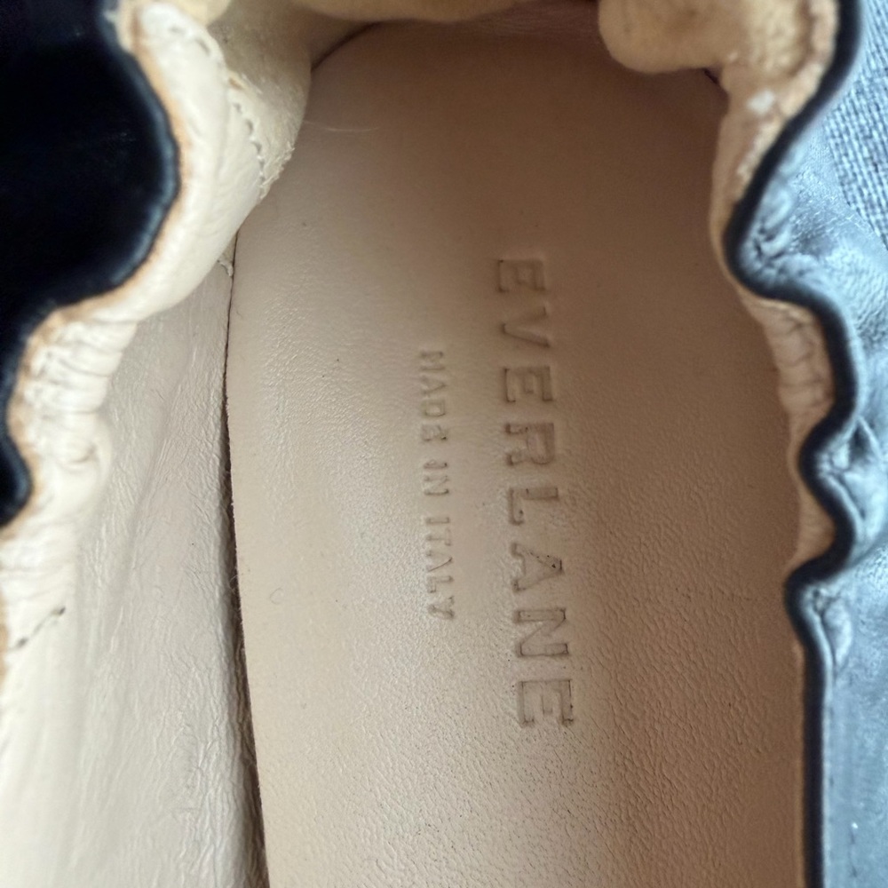 Everlane Day Block Heel Black Women's Shoes Size 10/9 - Picture 2 of 9